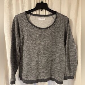 Everlane The Crew Gray Women's L Sweatshirt 100% Cotton